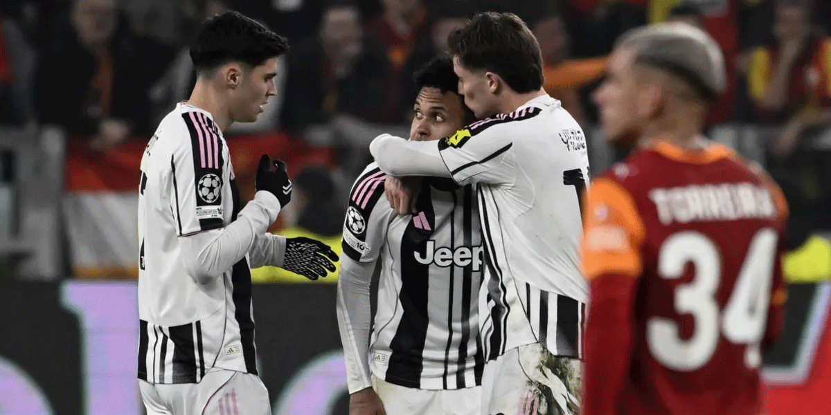 Kartu Merah Kelly Hancurkan Harapan Juventus Melawan Galatasaray